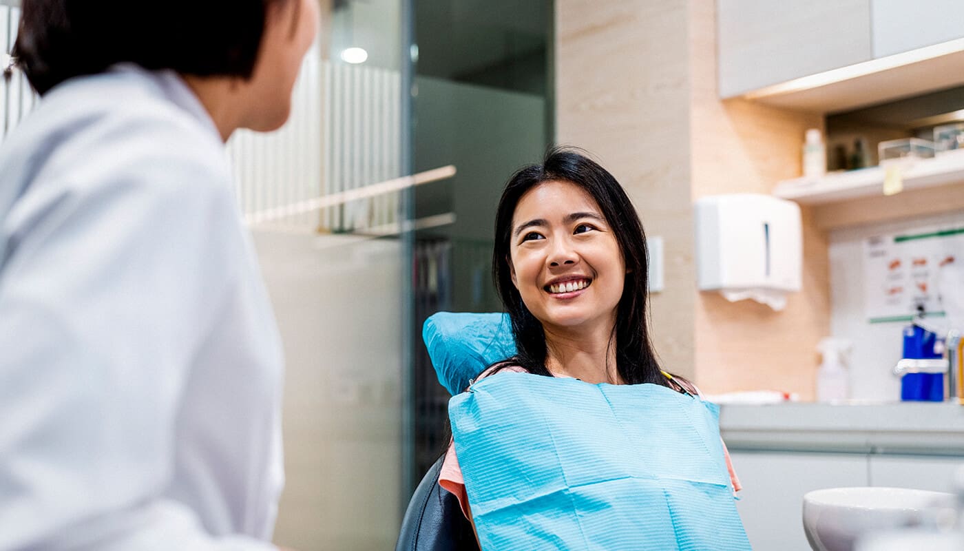 Custom night guard fitting at Newtown Dental in Wellington